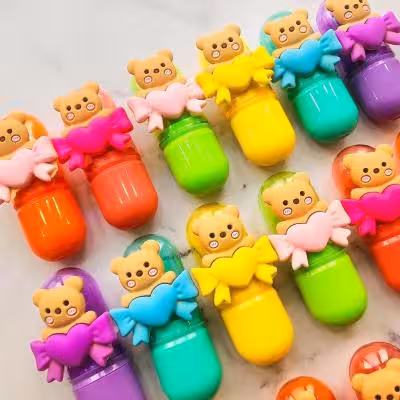 بالم لب کیوت طرح خرسی  Cute Bear Lip Balm