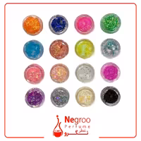 گلیتر کاسه ای رنگی صورت و بدن (رنگبندی متنوع)