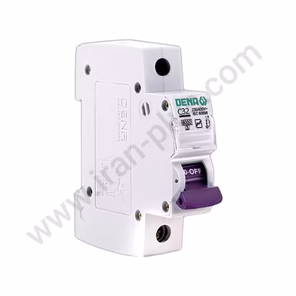 فیوز مینیاتوری تک پل32 آمپر دناالکتریک مدل C32-6KA