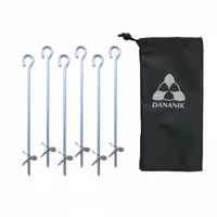 میخ چادر دانانیک مدل MK320F بسته 6 عددی