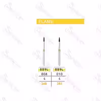 فرز الماسی پالیش کامپوزیت 4میل FLAME 889L تیزکاوان TEESKAVAN