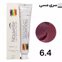 رنگ مو نوول مسی قهوه ای تیره شماره 6.4