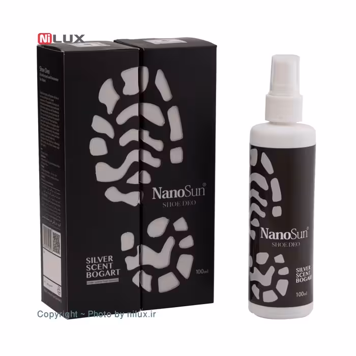 اسپری بوگیر کفش نانوسان مدل Silver Scent حجم 100 میلی لیتر