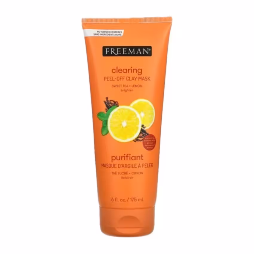 ماسک صورت چای شیرین و لیمو فریمن