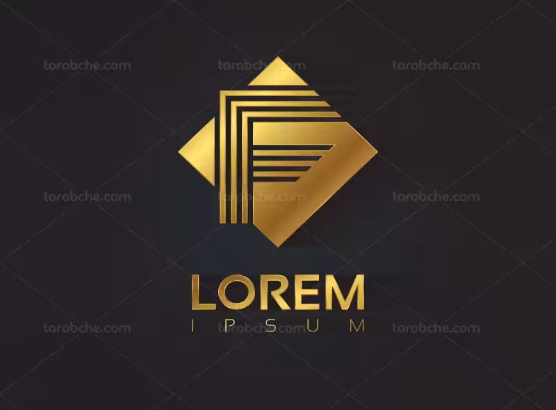 وکتور لوگوی حرف F | گرافیک با طعم تربچه