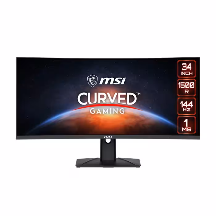 مانیتور گیمینگ 34 اینچ خمیده ام اس آی Optix MAG343CQR
