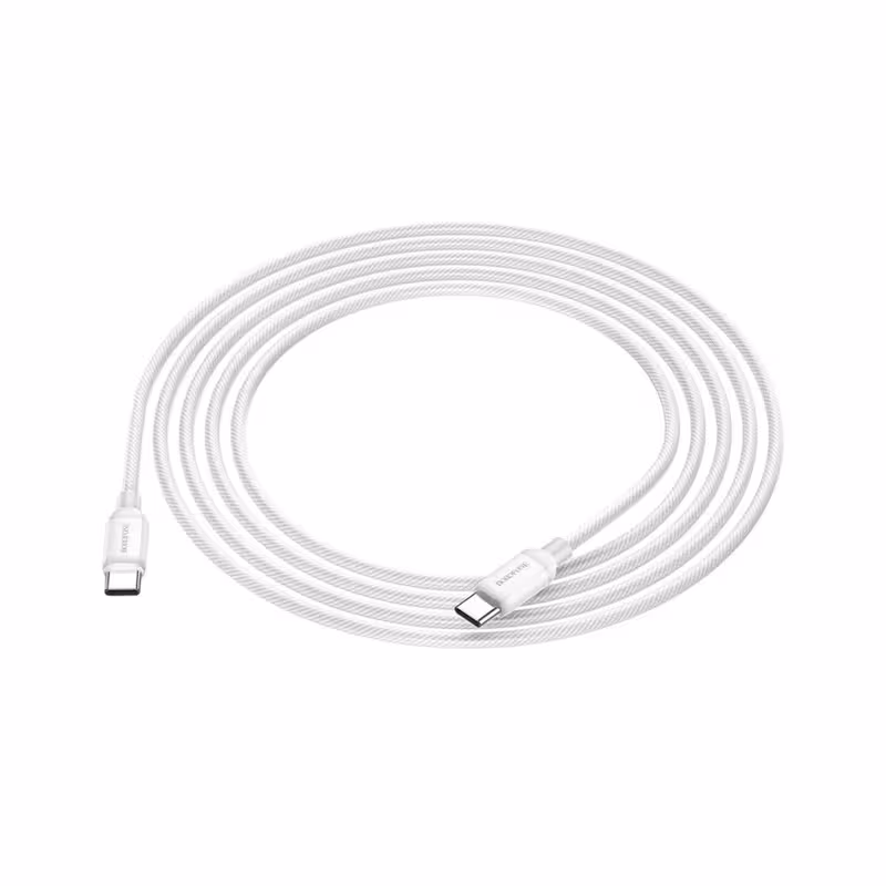 کابل Type-C به Type-C بروفون مدل BX68 100W طول 1 متر