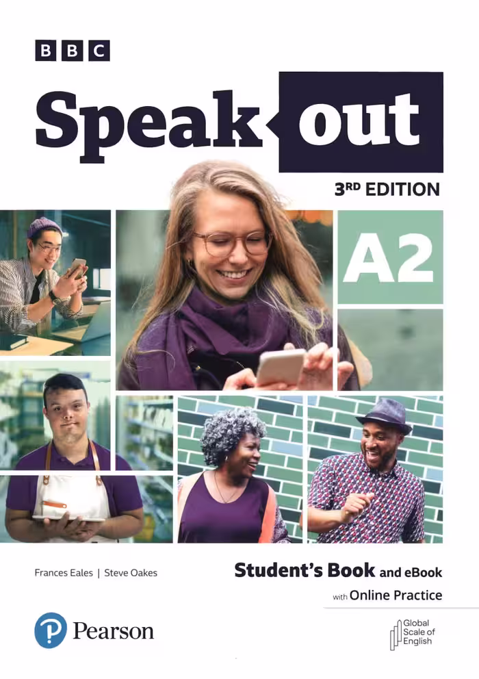 کتاب اسپیک اوت ویرایش سوم Speak out A2 third edition