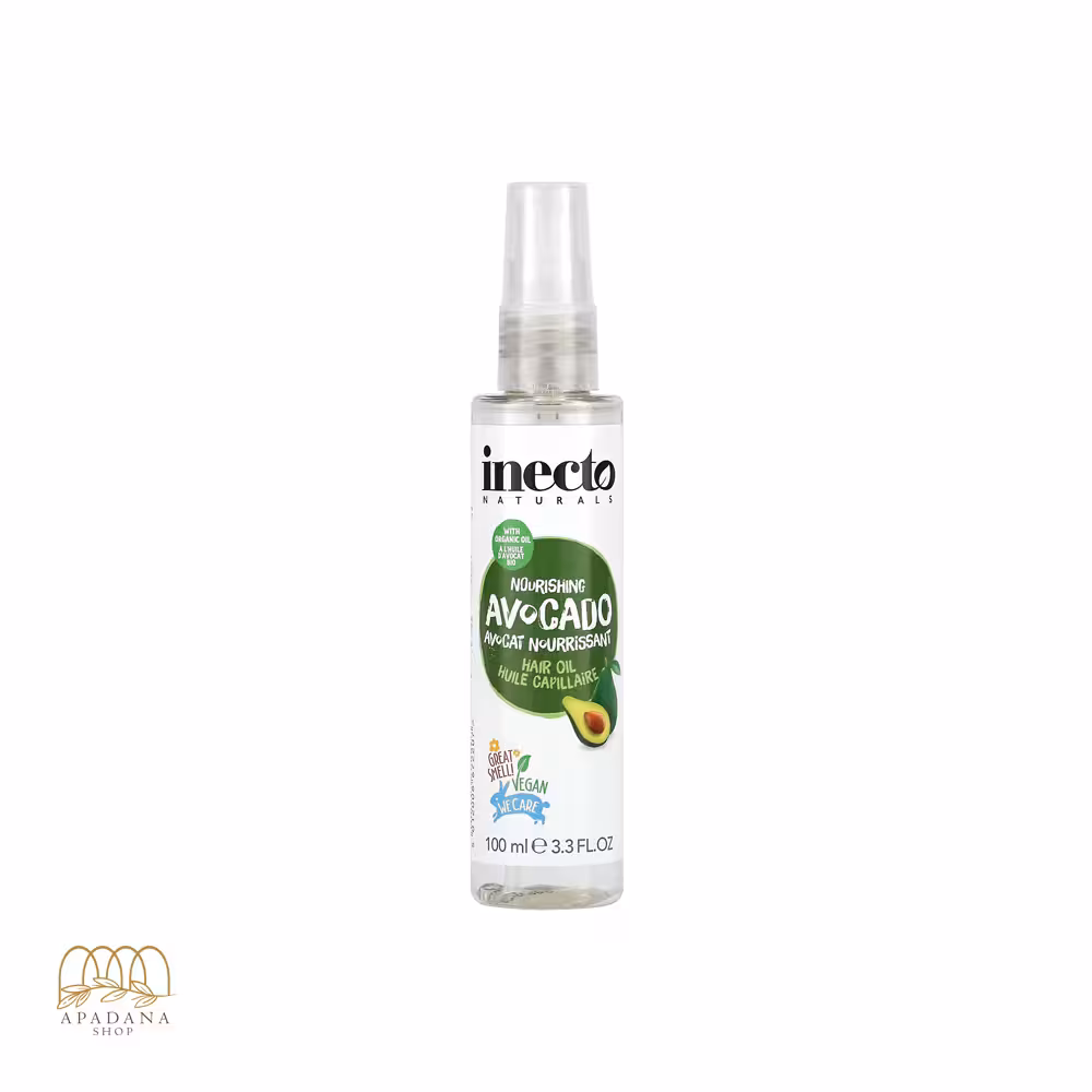 روغن موی تغذیه کننده آووکادو ارگانیک اینکتو حجم 100 میل