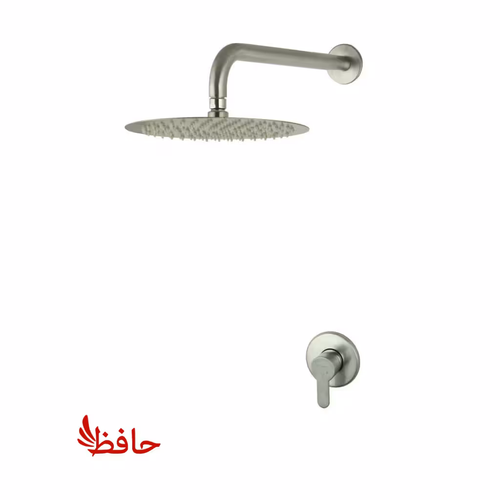 شیر حمام توکار راسان مدل ویوات تنسو کروم مات کلاس 3