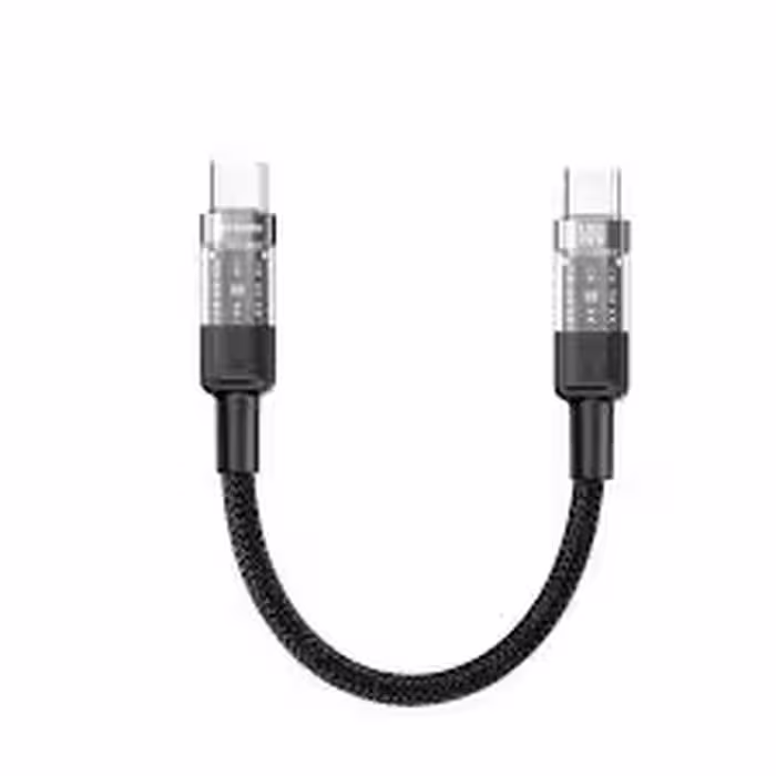 کابل تبدیل USB-C به USB-C سی سانتی متری Porodo
