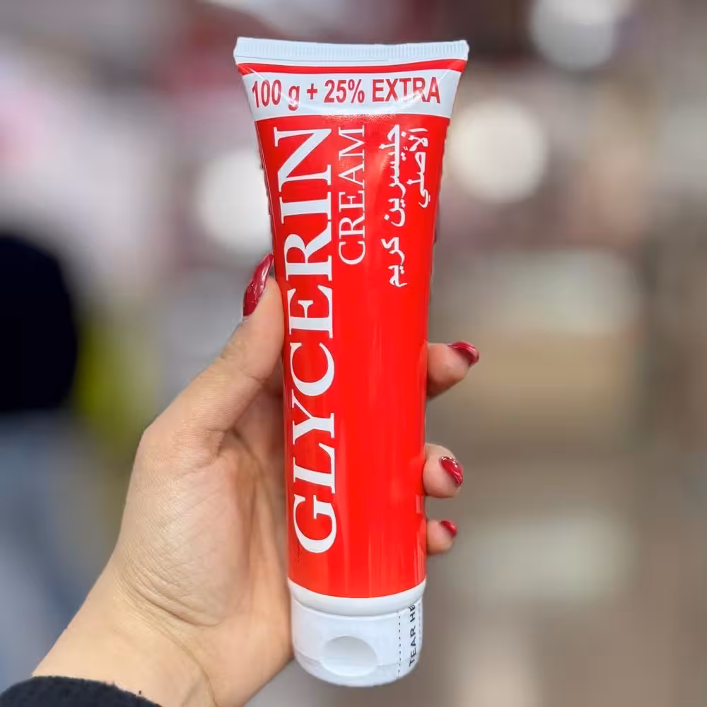 کرم دست تیوپی گلیسیرین Glycerin