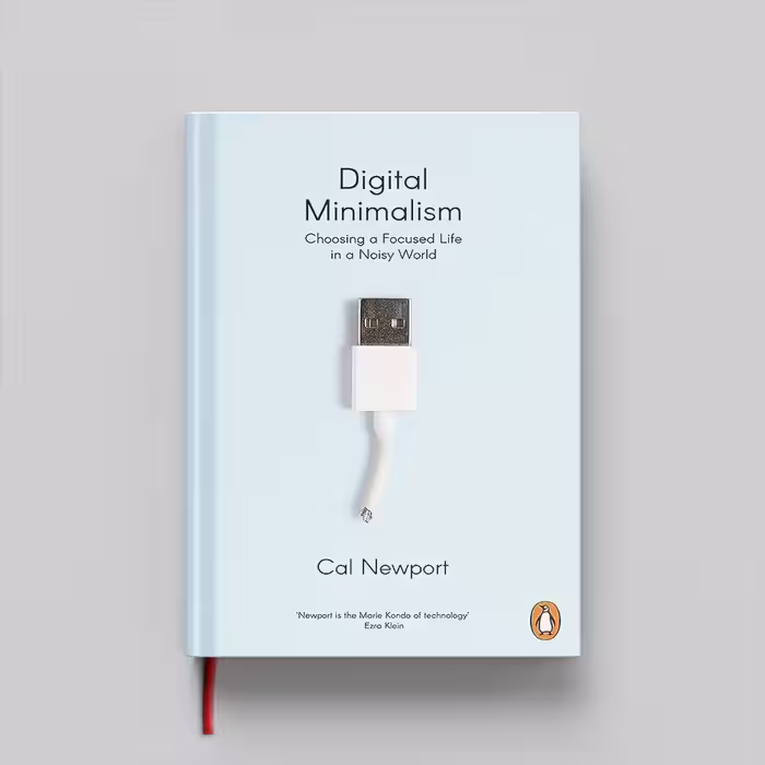 کتاب Digital Minimalism جلد سخت (HARDCOVER)