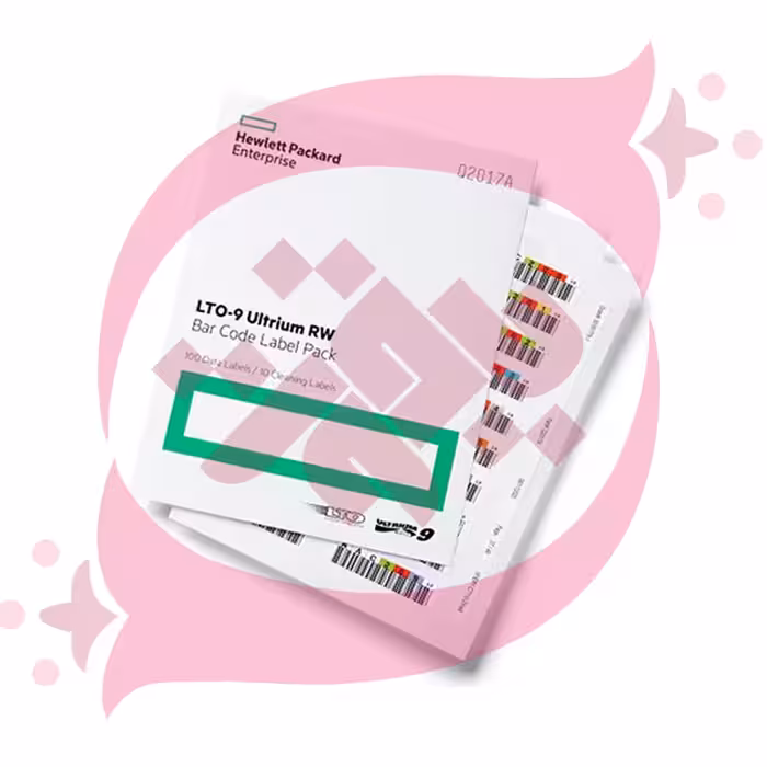 HPE LTO-9 Ultrium RW Bar Code Label Pack Q2017A