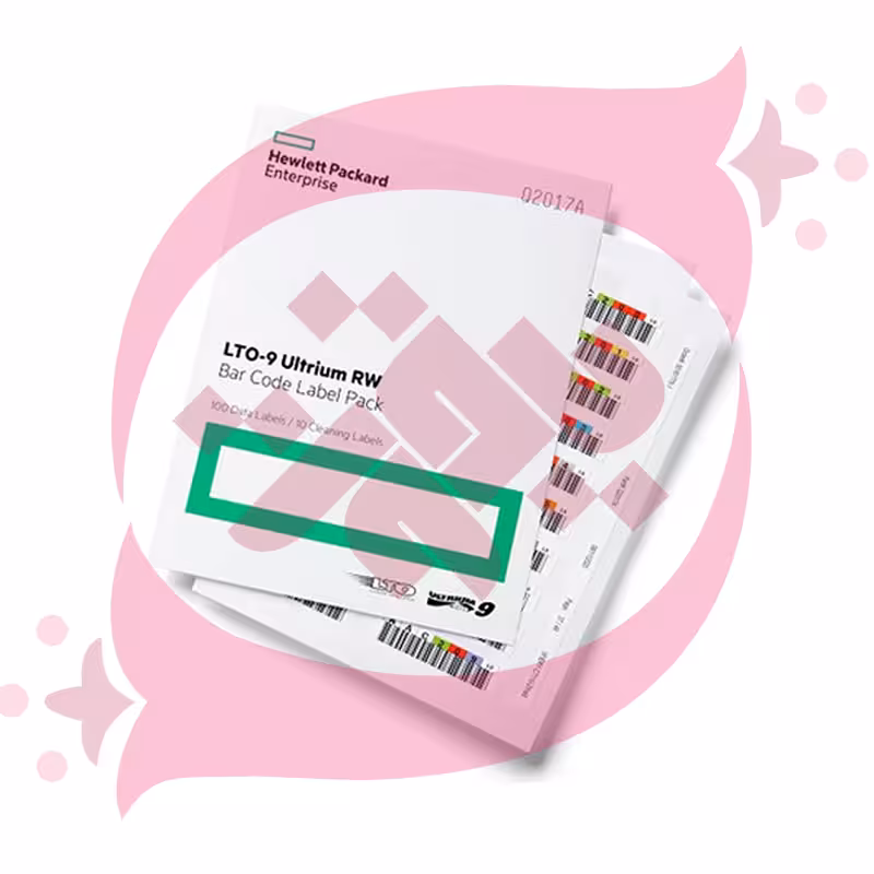 HPE LTO-9 Ultrium RW Bar Code Label Pack Q2017A