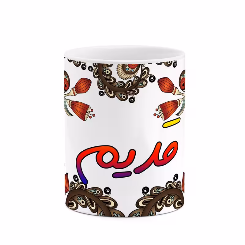 ماگ   اسم قدیم  سنتی گل و بته کد mgh46497
