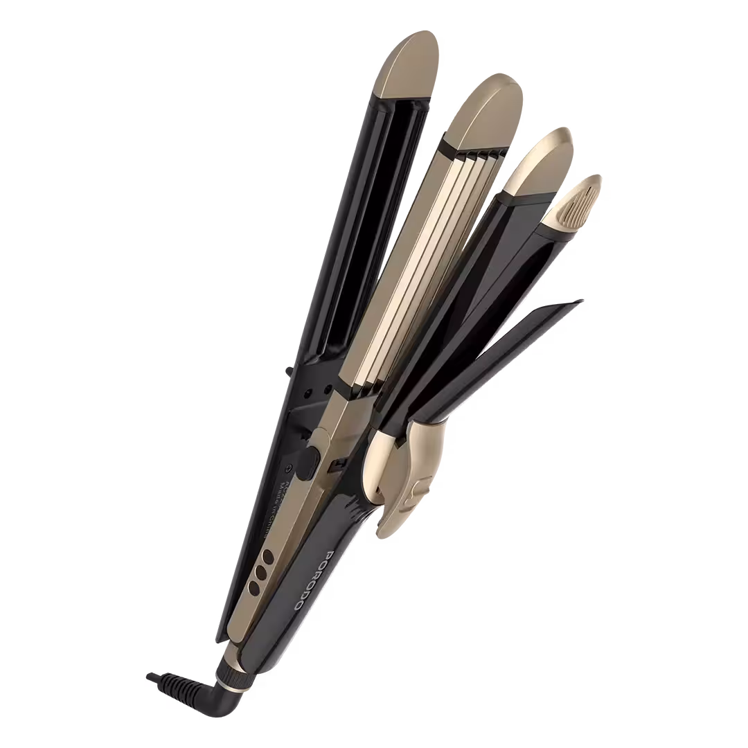 حالت دهنده مو 4حالته برند پرودو Porodo Lifestyle 4 Style Hair Iron LFST109