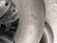 زانو 6 اینچ دابلکس  90  درجه رده 40  از جنس   UNS 31803