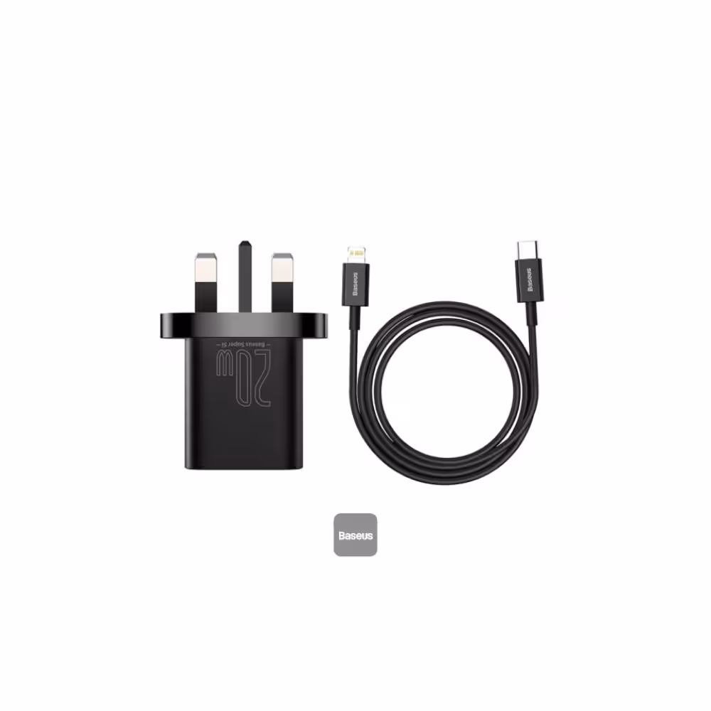 شارژر فست شارژ بیسوس Baseus Super Si 1C Fast Wall Charger TZCCSUP-K توان 20 وات