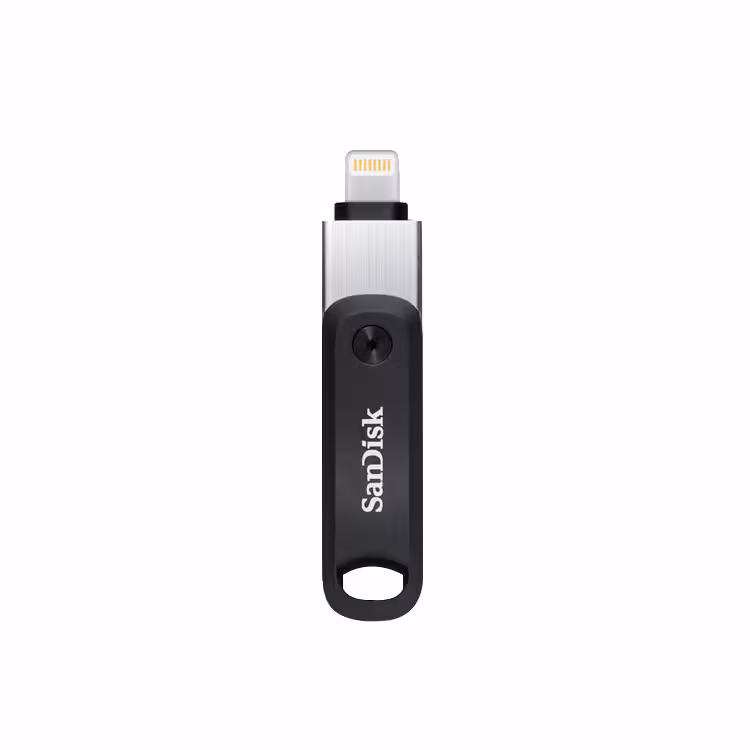 فلش 128 گیگ SanDisk مدل iXpand IX60N USB3.0 OTG LIGHTNING