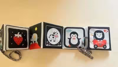 کتاب پارچه ای سوت دار نی نی باهوش من