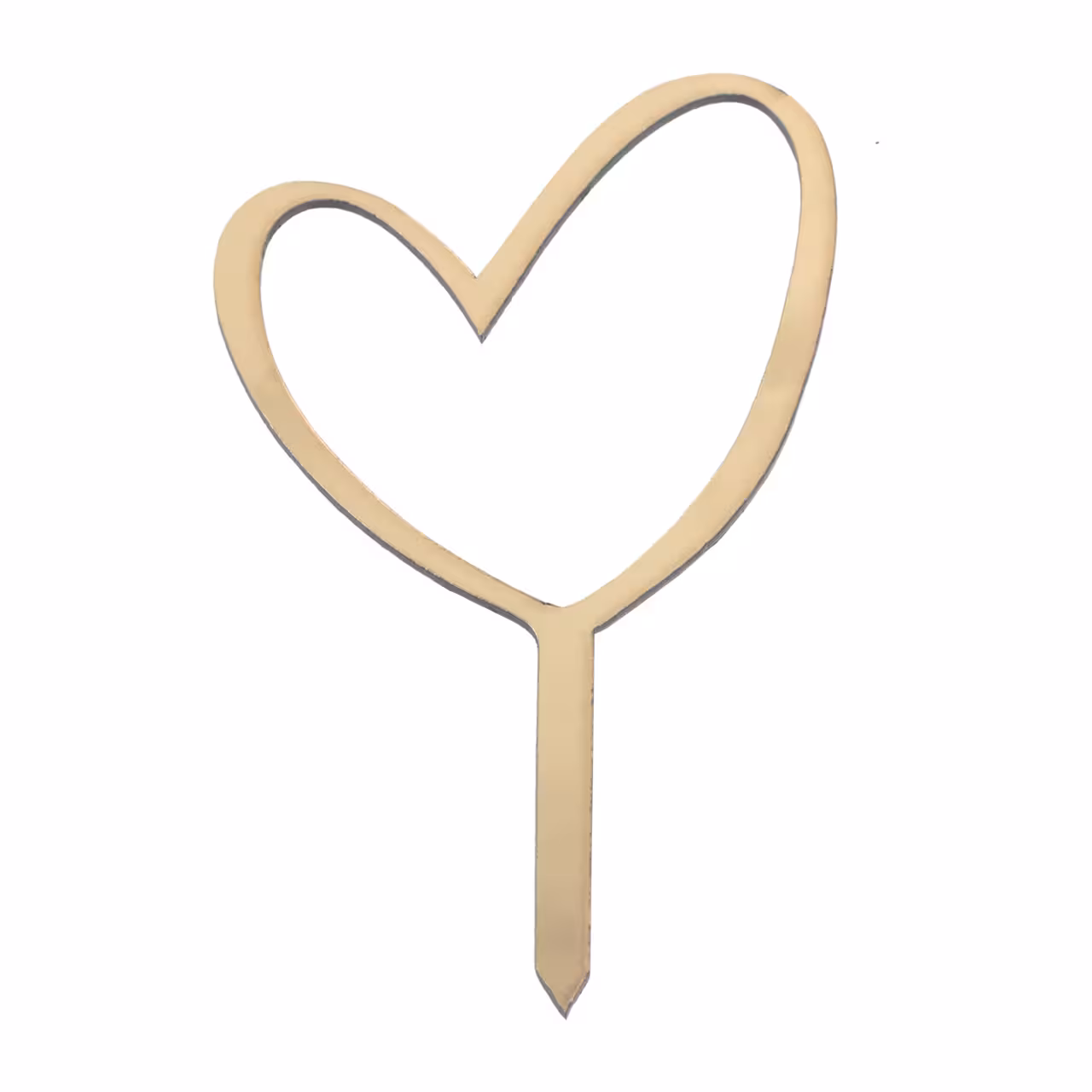 تاپر کیک طرح قلب کد 4