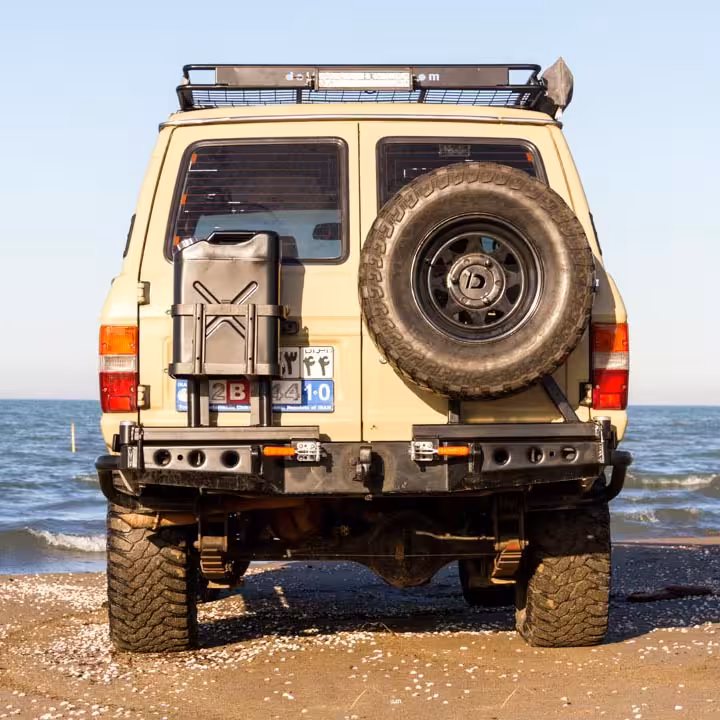 سپر عقب تویوتا لندکروزر سری 60 دلفان مدل دو محور