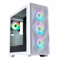 کیس کامپیوتر مسترتک Master Tech Hunter X Gaming White