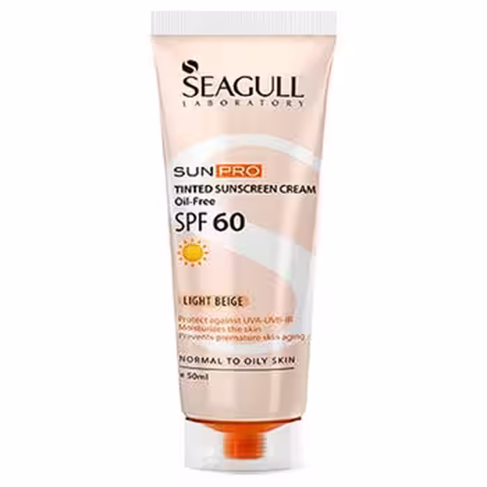 کرم ضد آفتاب 50 میلی لیتری SPF60 سی گل
