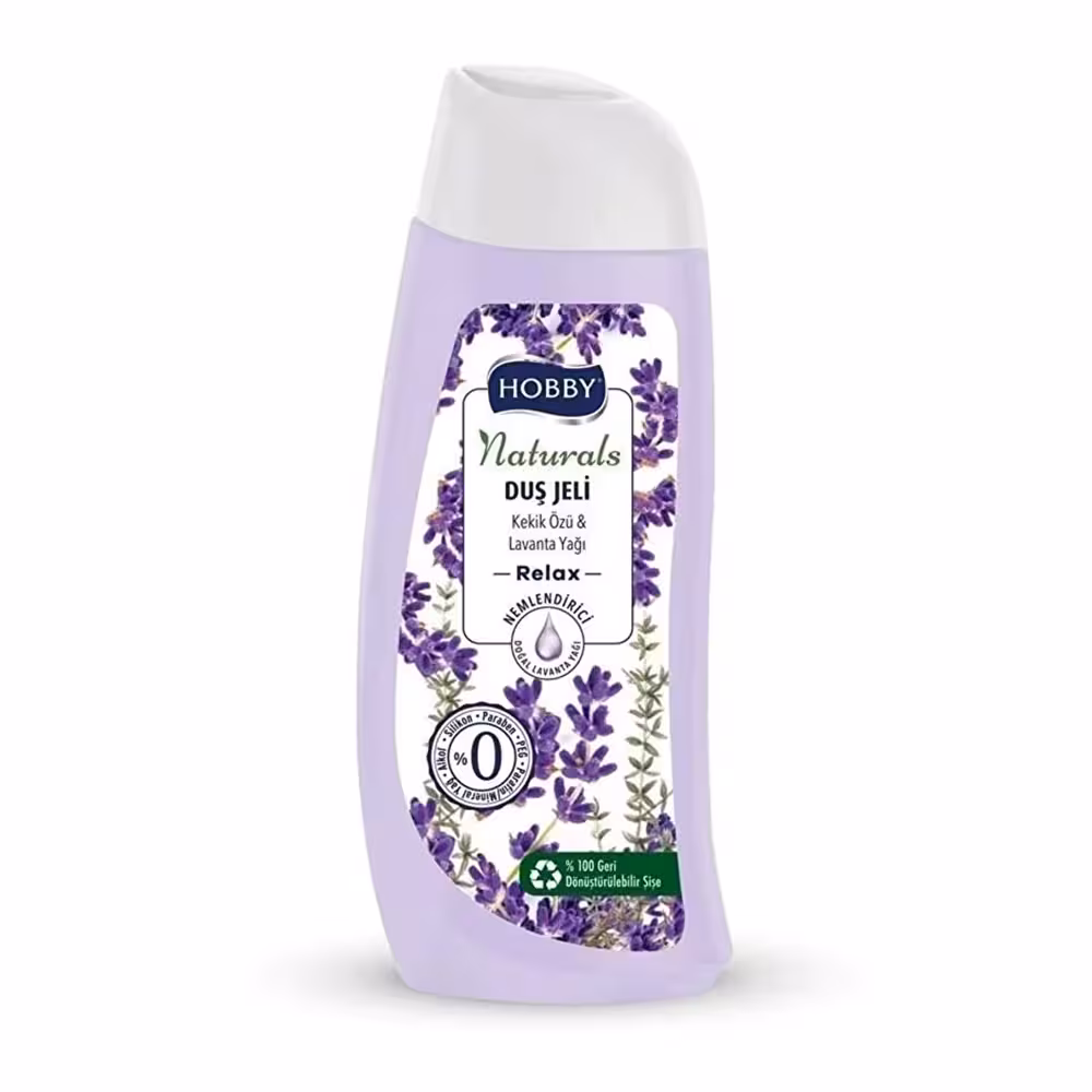 شامپو بدن هوبی مدل Naturals با عصاره آویشن و روغن اسطوخودوس