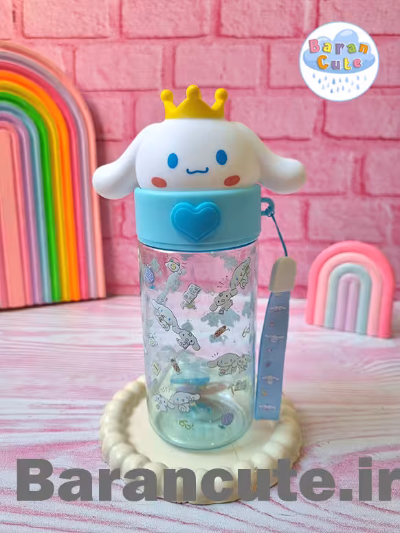 قمقمه فانتزی عروسکی طرح کورومی و ملودی و سینامورول