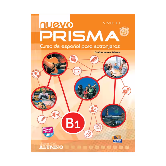 کتاب Nuevo Prisma B1 SB WB