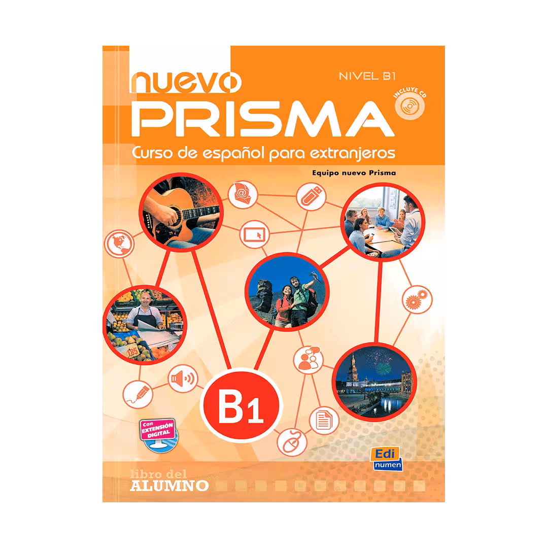 کتاب Nuevo Prisma B1 SB WB