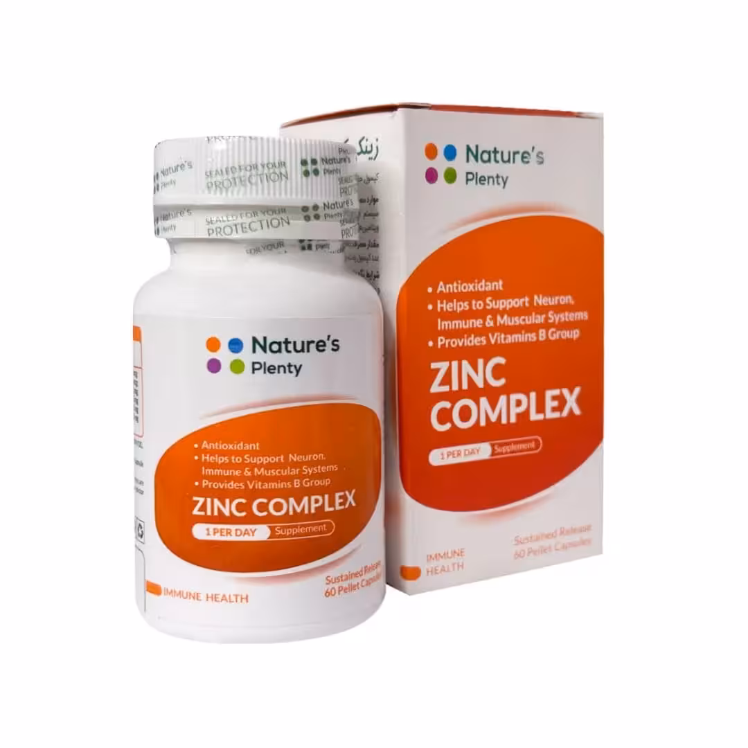 زینک ب کمپلکس ( نیچرز پلنتی ) - کپسول