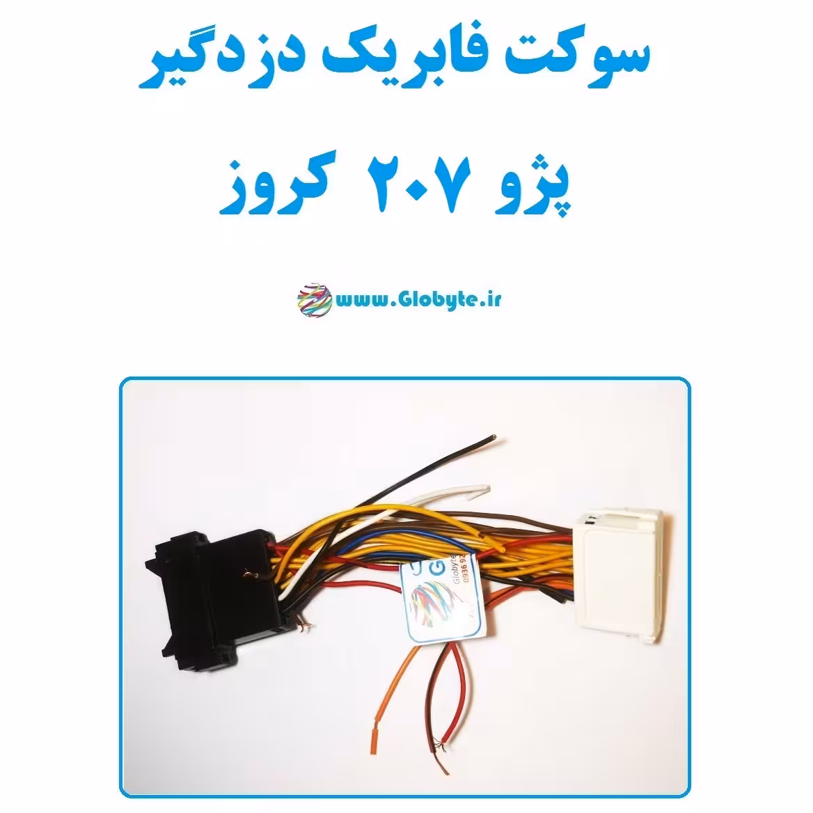 سوکت فابریک دزدگیر پژو 207 کروز (اکومکس)