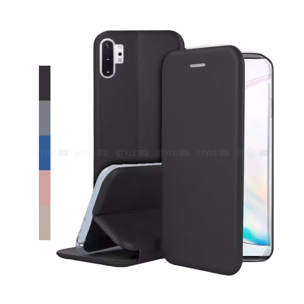 کیف کلاسوری چرمی گوشی سامسونگ گلکسی نوت 10 پلاس