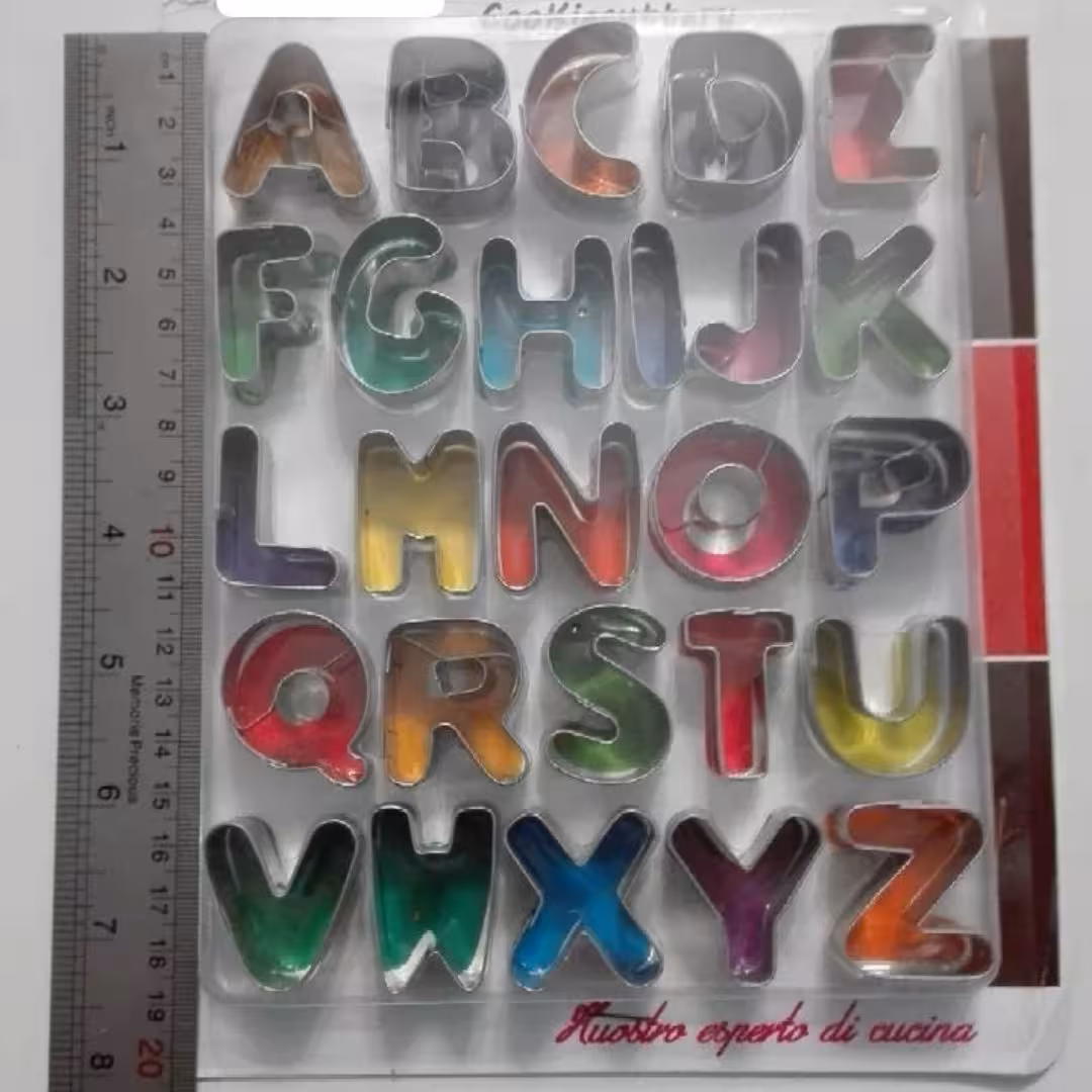 کاتر حروف انگیلیسی