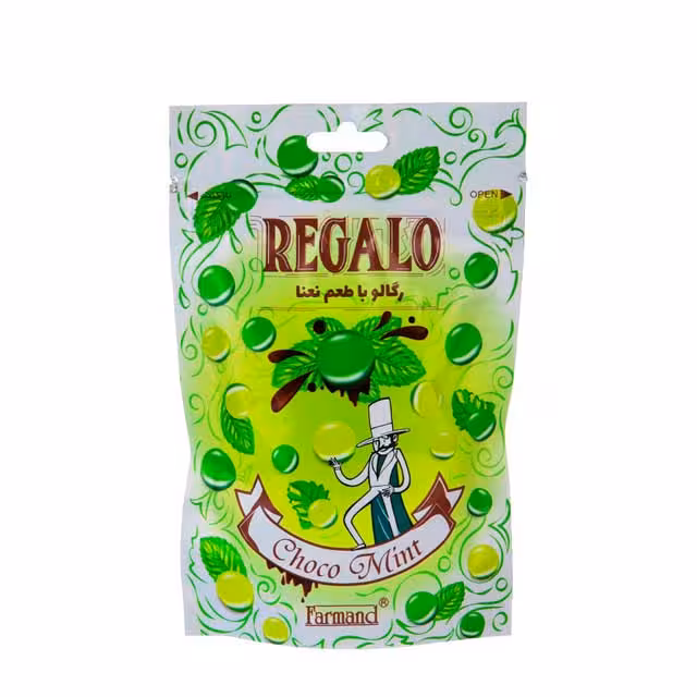 شوکو دراژه نعنایی رگالو فرمند 80 گرمی