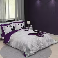 سرویس لحاف روتختی ترکسان کد D218 دو نفره 6 تکه