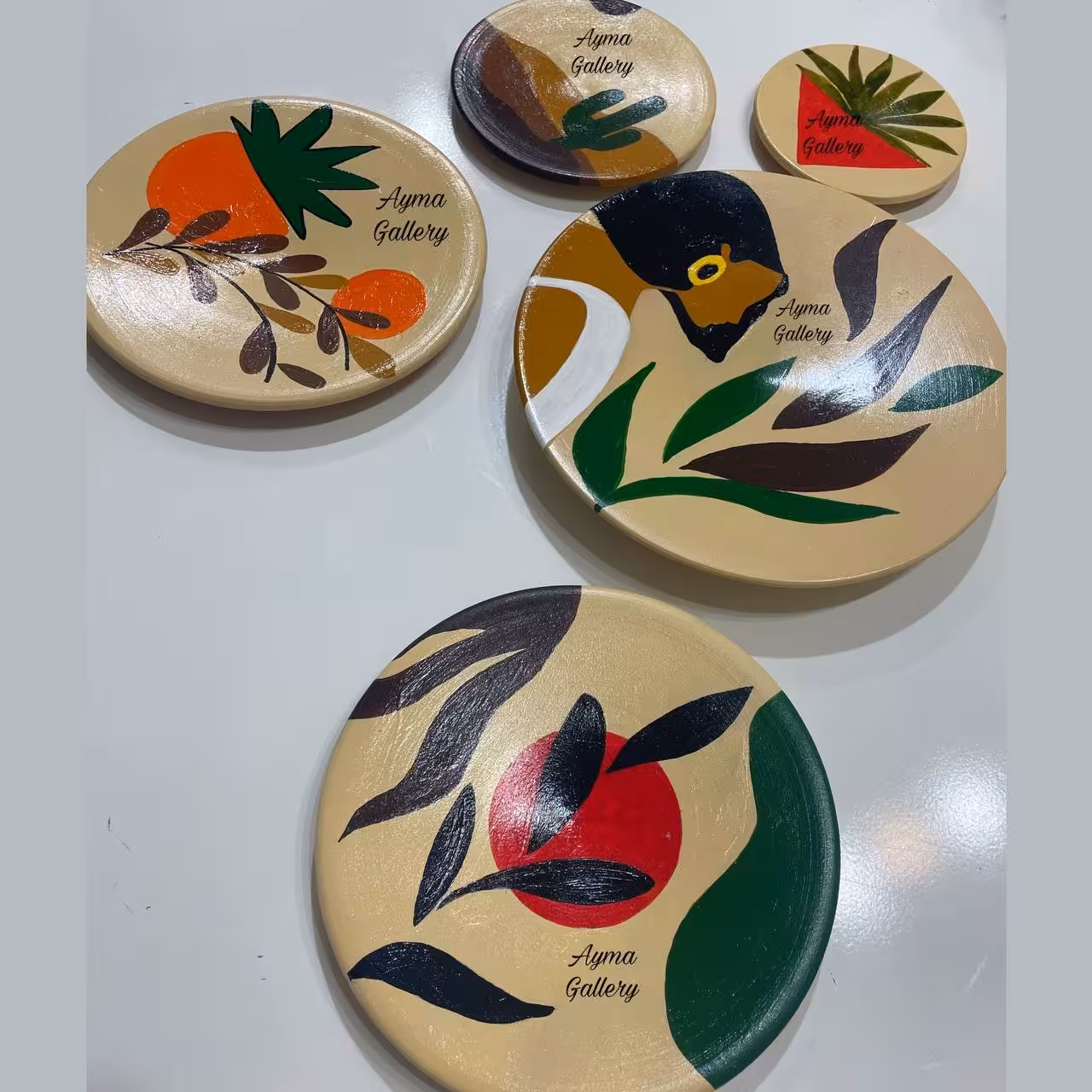 سری پنج تایی دیوارکوب