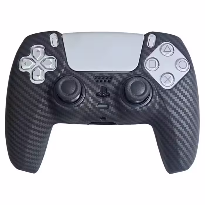 روکش دسته PS5 طرح Carbon Black