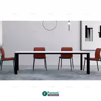 پایه میز ناهارخوری و کنفرانس مدل Liora مشکی فانتونی P111