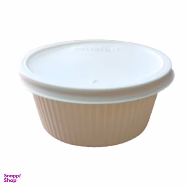 کاسه یکبار مصرف گیاهی آملون (Amelon) مدل 403 ظرفیت 300 میلی لیتر رنگ سفید کرم بسته 10 عددی