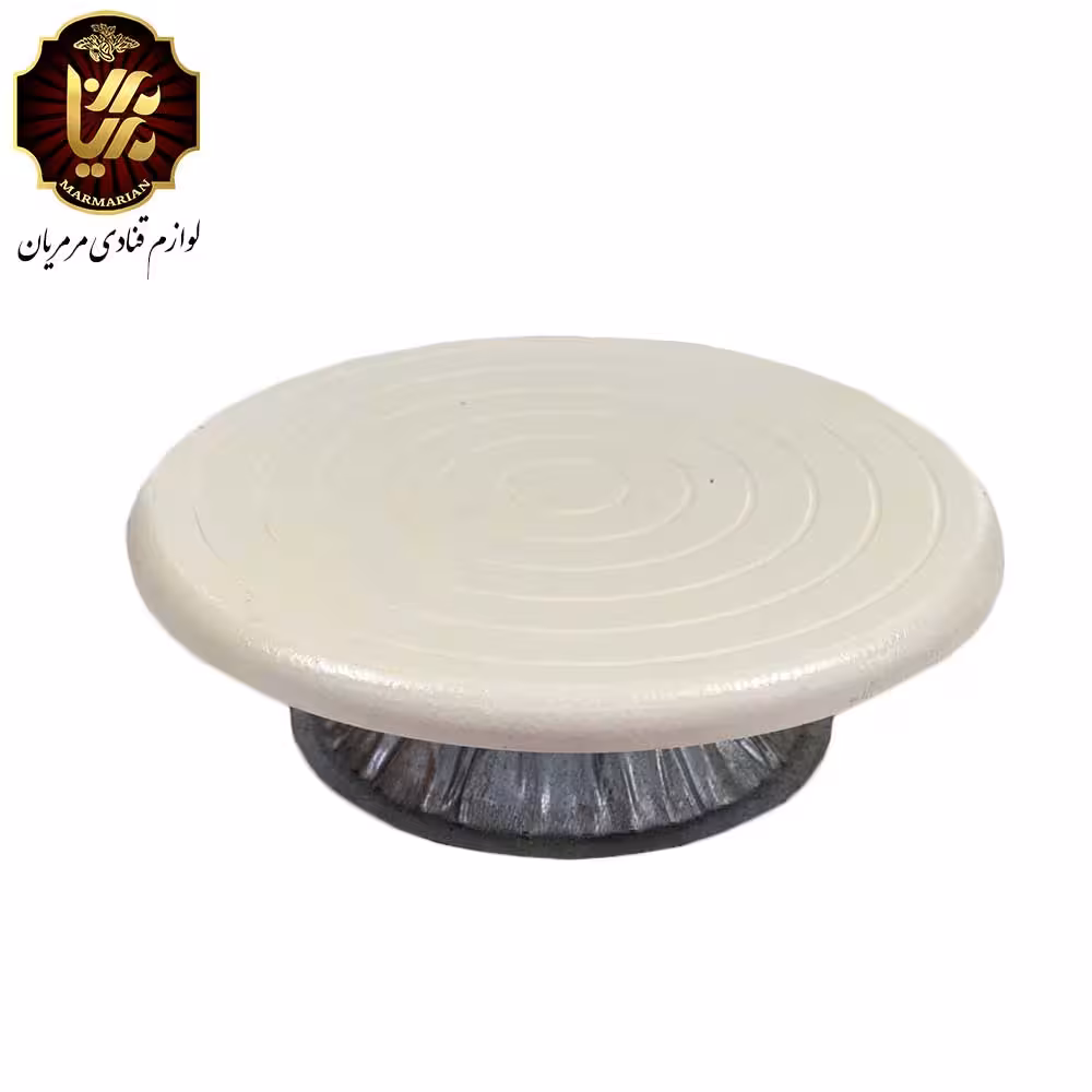 گردون چوبی با پایه فلزی 26 سانت