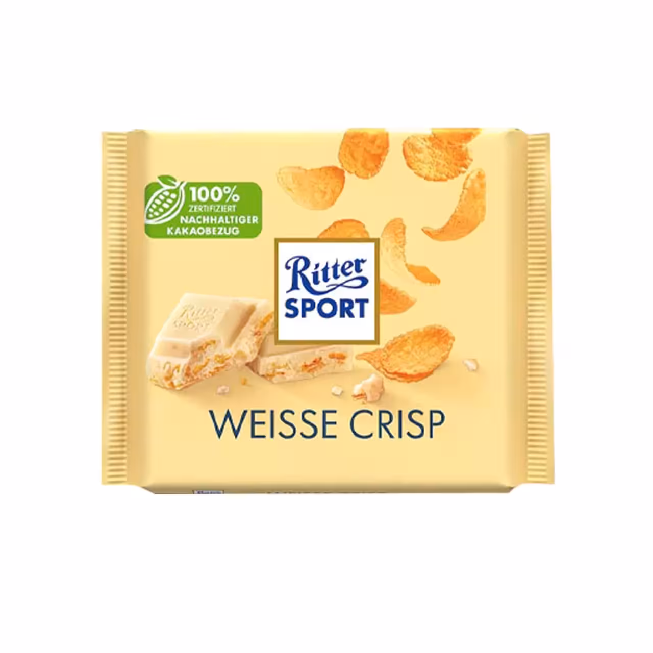 شکلات شیری ریتر اسپورت WEISS CRISP حجم 100 گرم
