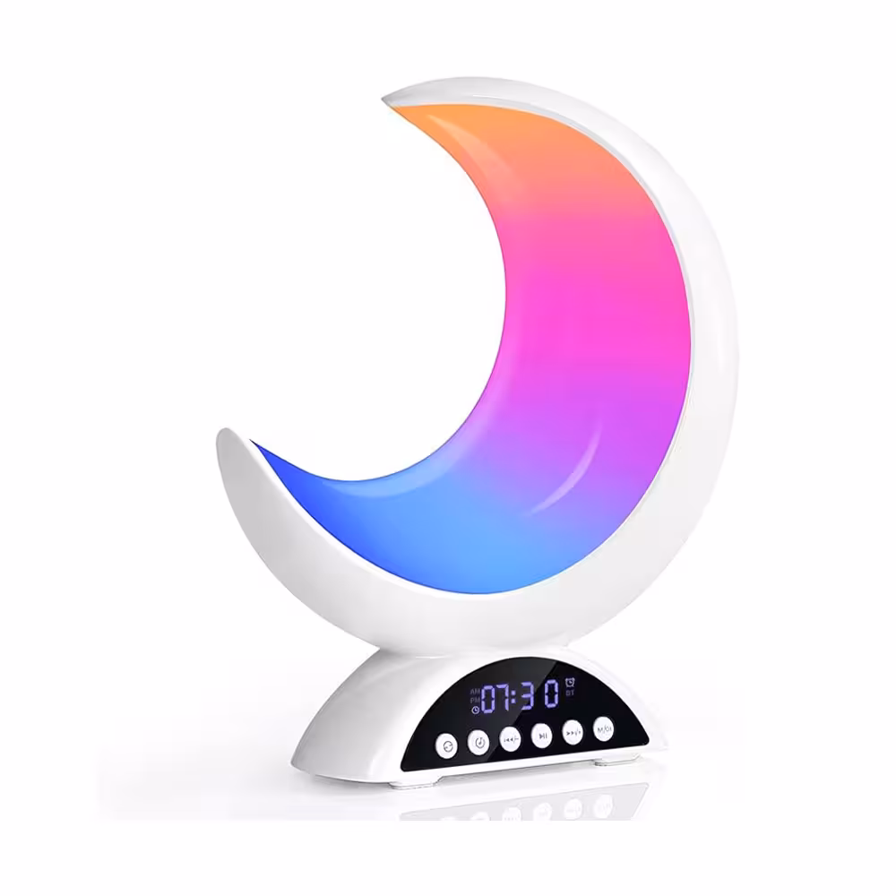 چراغ خواب و اسپیکر مدل ماه – Moon Lamp Led RGB Color Changing
