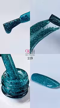لاک ژل ناخن اسر کد 119