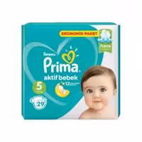 پمپرز - پوشک بچه پریما 11تا16 کیلوگرم (سایز 5) Pampers