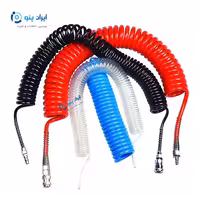 شیلنگ فنری 6.5*10 پنج متری آبی LMC ال ام سی