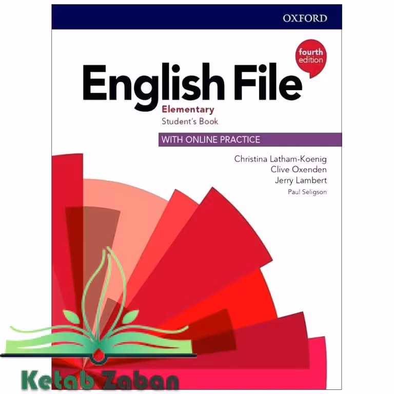 کتاب English File Elementary 4th انگلیش فایل المنتری